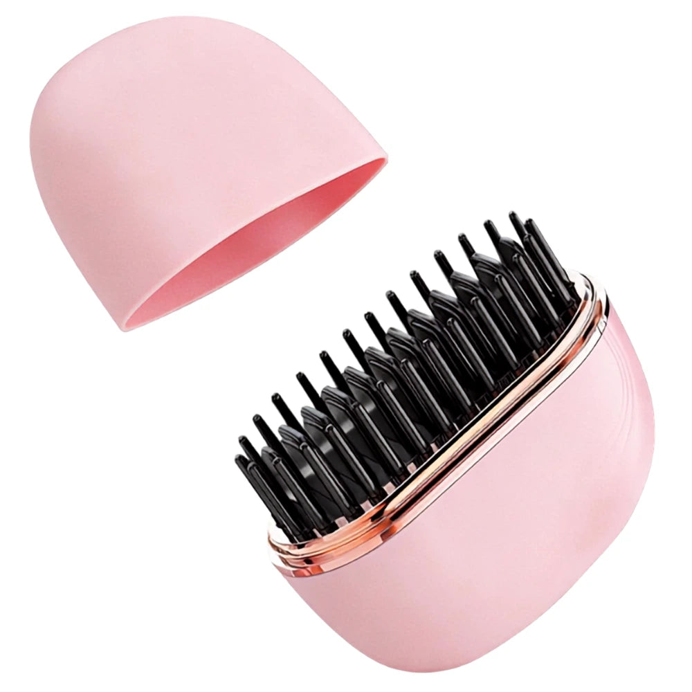 Wireless Mini Hair Straightener Brush, Any Style