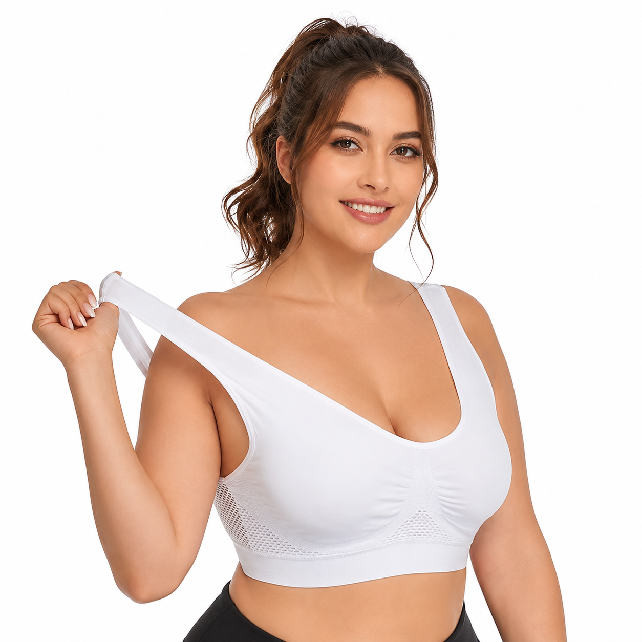 Wireless Bra Removable Cups, All-Day Comfort
