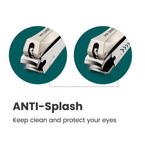 Professional Toe Finger Nail Clipper Anti Splash