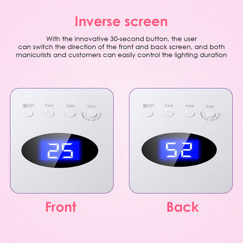 Professional Rechargeable Smart UV LED Nail Lamp