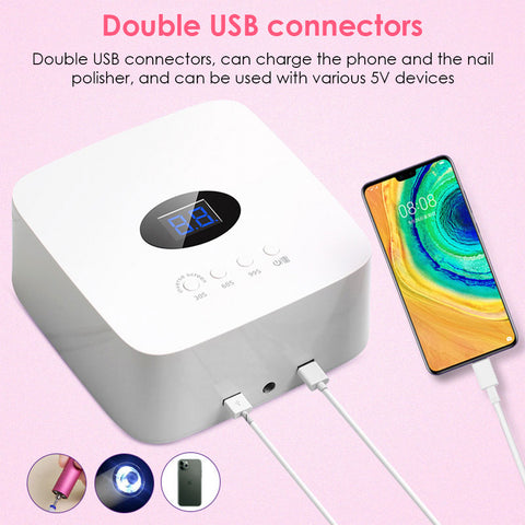 Professional Rechargeable Smart UV LED Nail Lamp