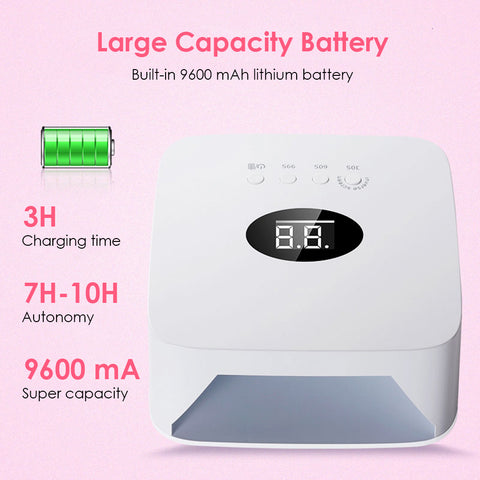 Professional Rechargeable Smart UV LED Nail Lamp