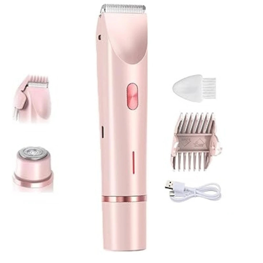 Dual-Headed Electric waterproof bikini trimmer for Sensitive Skin