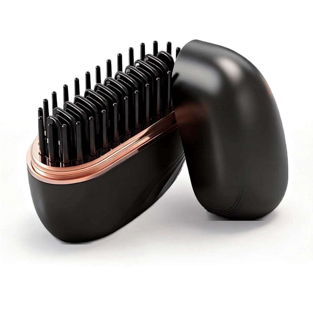 Wireless Mini Hair Straightener Brush, Any Style